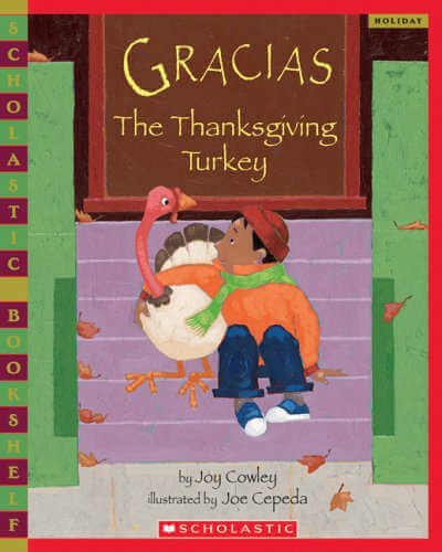 Gracias the Thanksgiving Turkey book cover.
