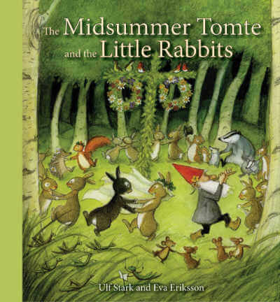 The Midsummer Tomte and the Little Rabbits book cover.