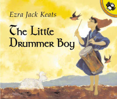 The Little Drummer Boy by Ezra Jack Keats book cover.