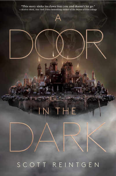 A Door in the Dark, YA book cover.