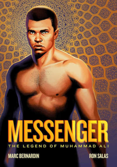 Messenger: The Legend of Muhammad Ali, graphic novel book cover.