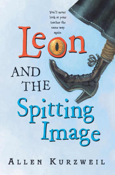 Leon and the Spitting Image, book cover..