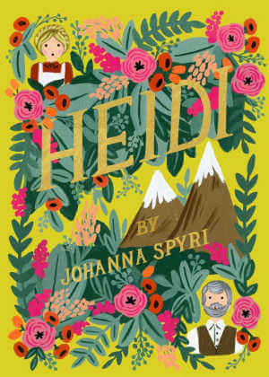 Heidi by Johanna Spyri, book cover.