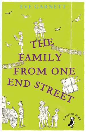 The Family From One End Street, book cover.