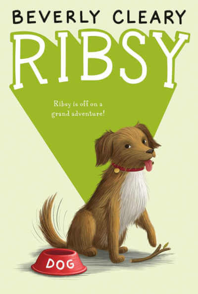 Ribsy by Beverly Cleary, book cover.
