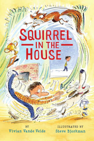 Squirrel in the House, book cover.