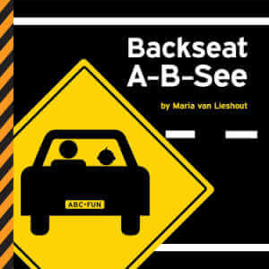 Backseat A-B-See by Maria van Lieshout, book cover.