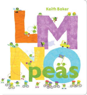 LMNO Peas by Keith Baker, book cover.