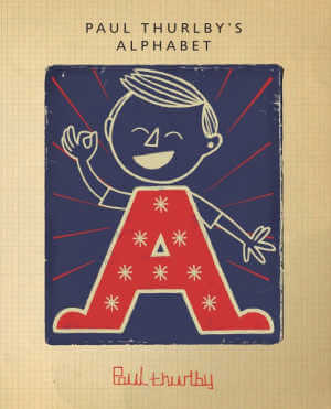 Paul Thurlby's Alphabet book, book cover.
