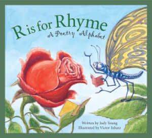 R is for Rhyme: A Poetry Alphabet by Judy Young, book cover.