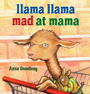 Llama Llama Mad at Mama, picture book cover.
