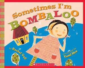 Sometimes I'm Bombaloo, picture book cover.