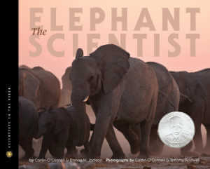 The Elephant Scientist, book cover.