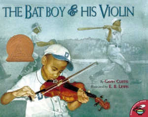 The Bat Boy and His Violin, book cover.