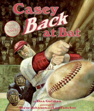 Casey Back at the Back, by Dan Gutman book.