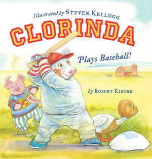 Clorinda Plays Baseball! book. 