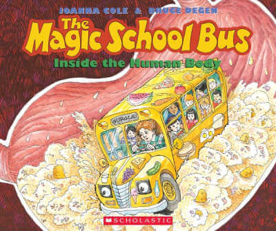 The Magic School Bus Inside the Human Body. book cover.
