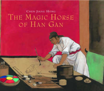 The Magic Horse of Han Gan, book cover.