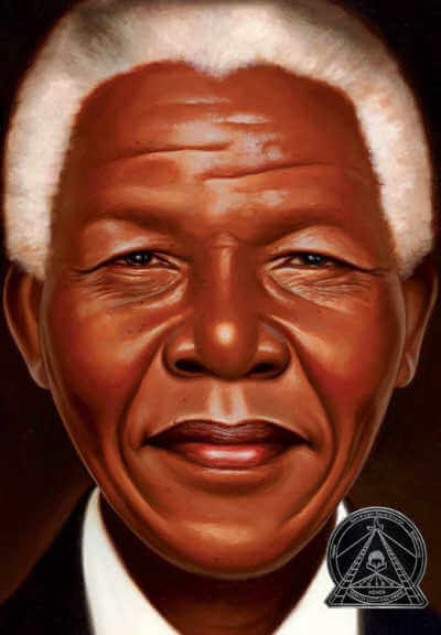 Nelson Mandela picture book by Kadir Nelson, book cover.