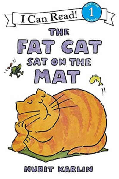 The Fat Cat Sat on the Mat book cover.
