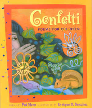 Confetti Poems for Children, book cover.