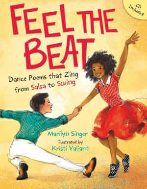 Feel the Beat, dance poems, book cover.