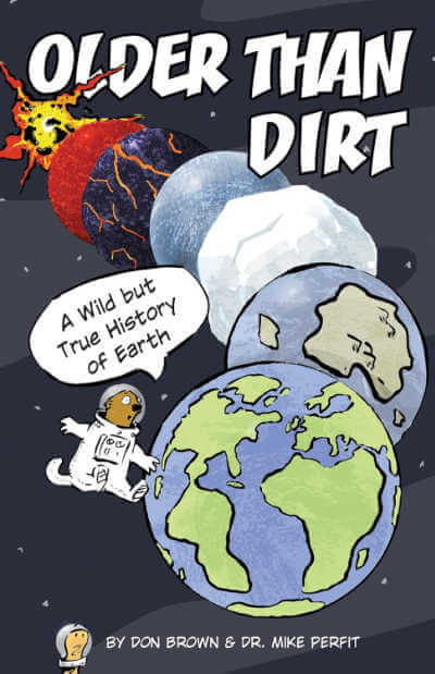 Older than Dirt, children's book cover.
