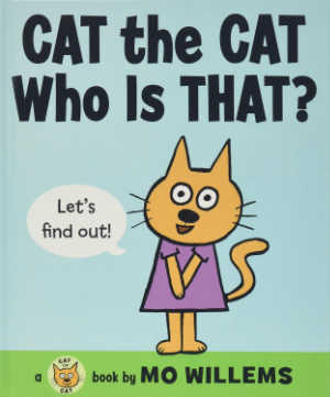 Cat the Cat Who Is That, book cover.
