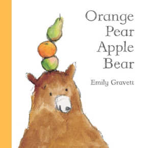 Orange Pear Apple Bear book cover.