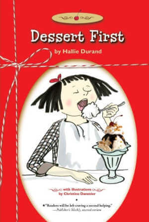 Dessert First by Hallie Durand book cover.
