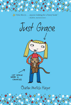 Just Grace, chapter book cover.