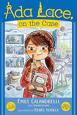 Ada Lace Is On the Case, book cover.