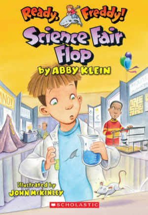 Ready, Freddy! #22: Science Fair Flop, book cover.