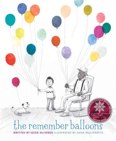The Remember Balloons, book cover.