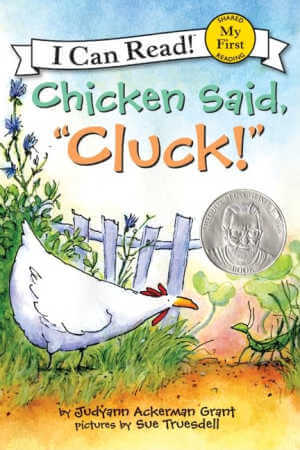 Chicken said, Cluck! book cover.
