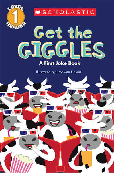 Get the Giggles first joke book, book cover.