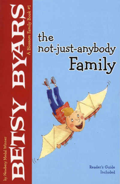 The Not-Just-Anybody Family by Betsy Byars book cover.