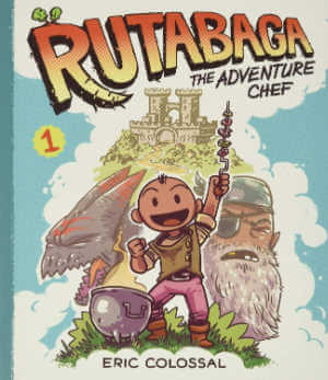 Rutabaga graphic novel, book cover.