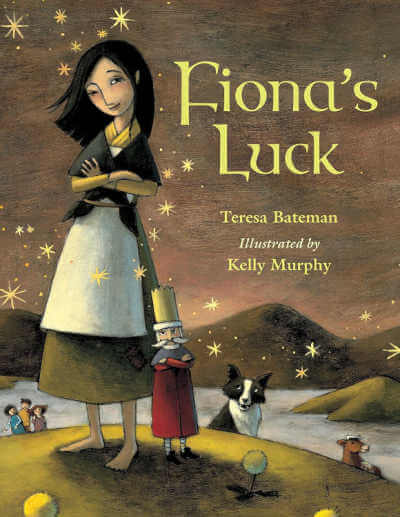 Fiona's Luck by Teresa Bateman, book cover.