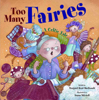 Too Many Fairies: A Celtic Tale, book cover.