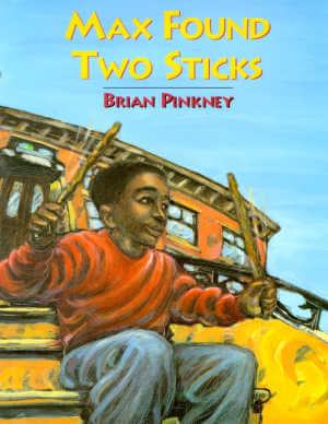 Max Found Two Sticks, book cover.