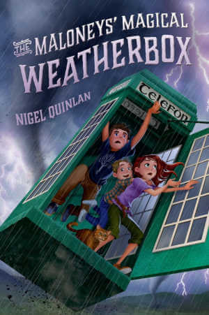 The Maloneys' Magical Weatherbox, book cover.
