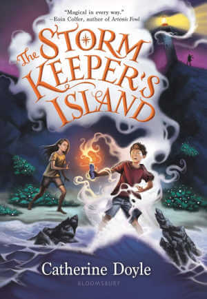 The Storm Keeper's Island, book cover.
