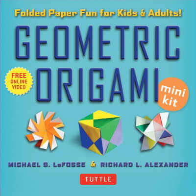 Geometric Origami Mini Kit: Folded Paper Fun for Kids & Adults! 