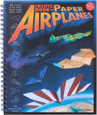 Klutz Book of Paper Airplanes book cover