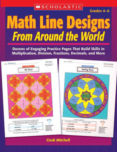 Math Line Designs from Around the World, workbook. 