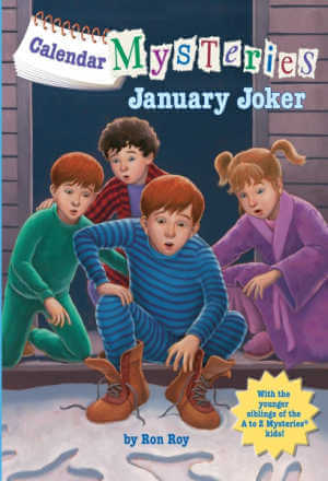 Calendar Mysteries January Joker book cover.