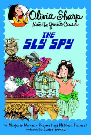 Olivia Sharp, The Sly Spy book cover.