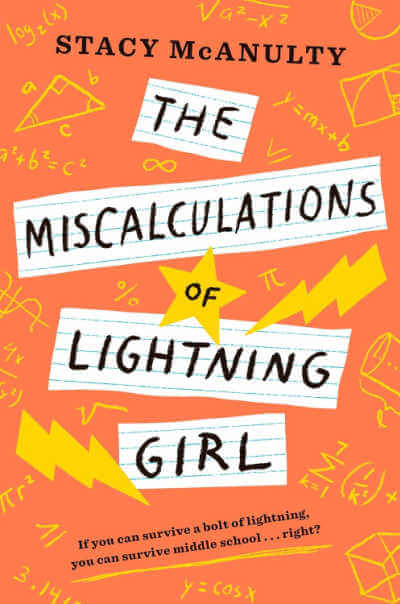 The Miscalculations of Lightning Girl, book cover.