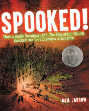 Spooked! by Gail Jarrow, book cover.